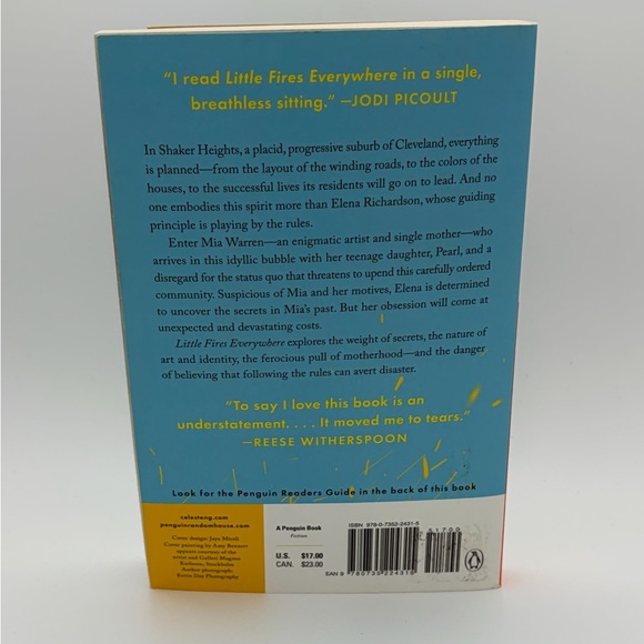 Little Fires Everywhere by Celeste Ng - Paperback - Picture 3 of 3